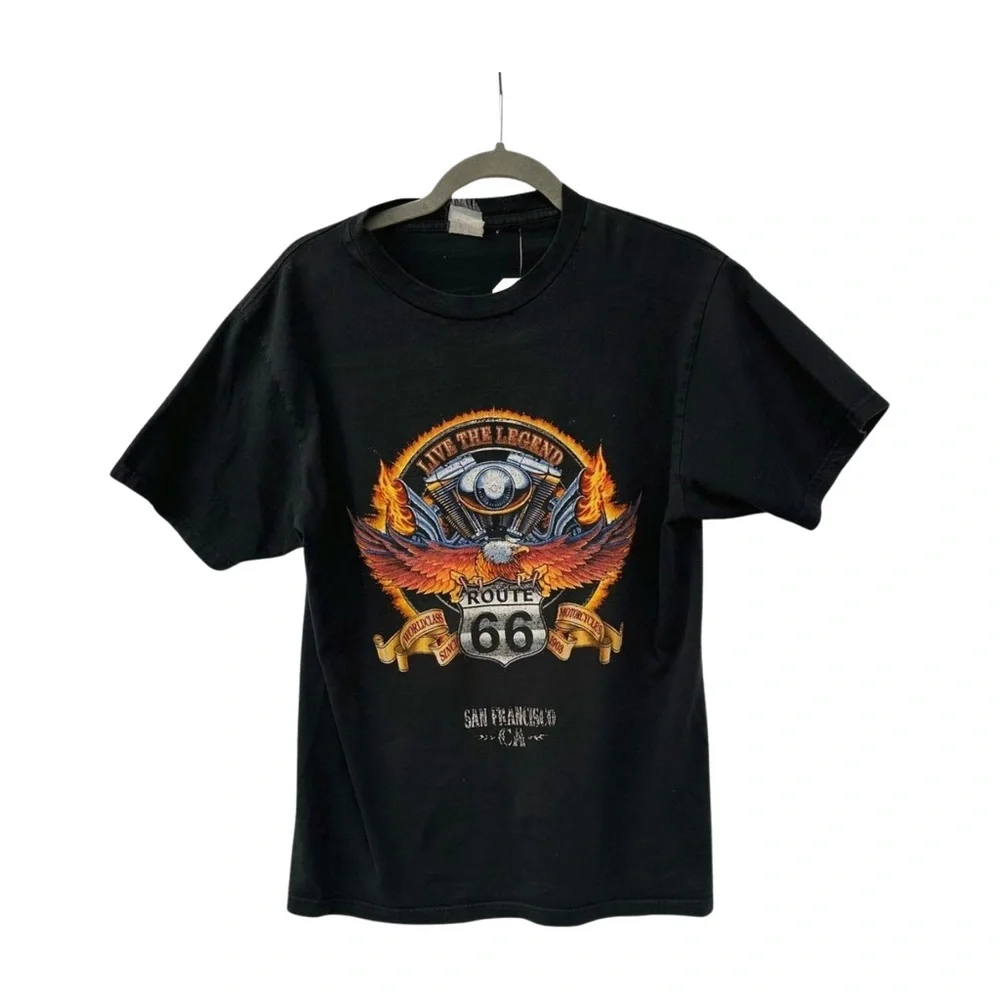 Black Graphic T-Shirt - Picture 1 of 3